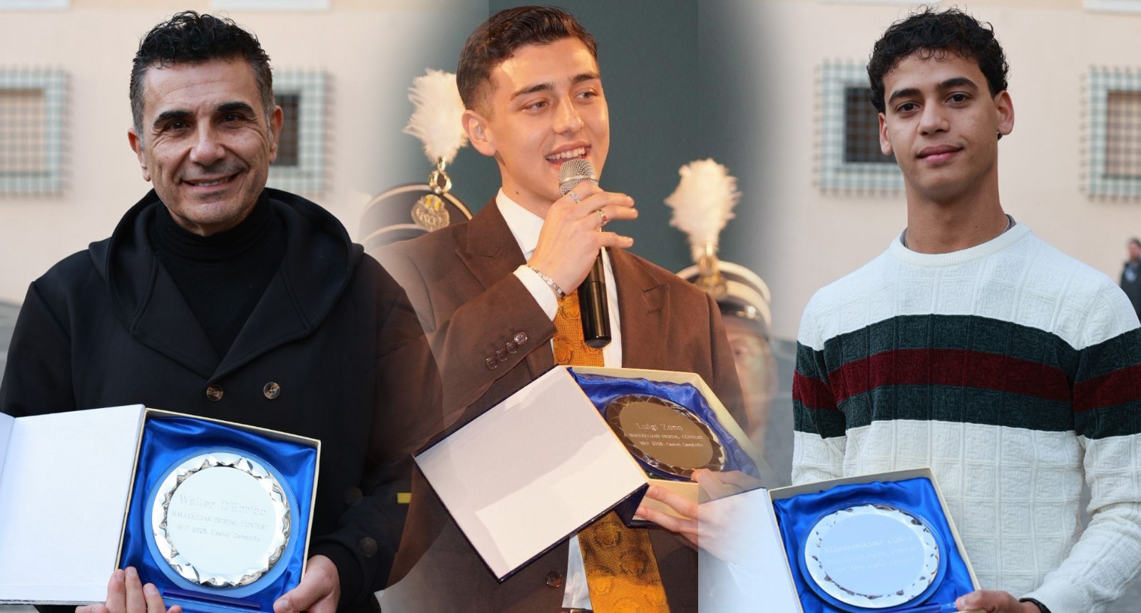 D’Errico, Zeno e Galea sul podio dell’HallelujahFF 2025: i tre artisti emersi tra i 300 partecipanti al Contest della Pace